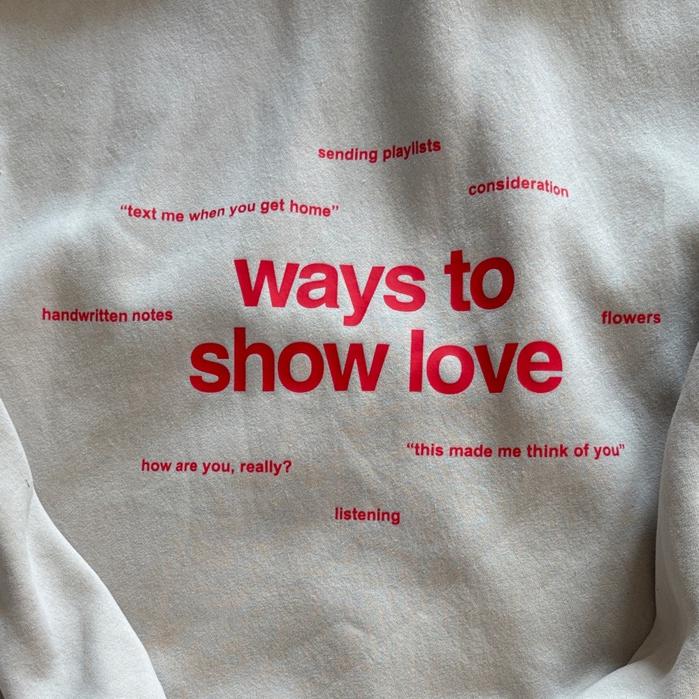 Comfrt Love Hoodie Set